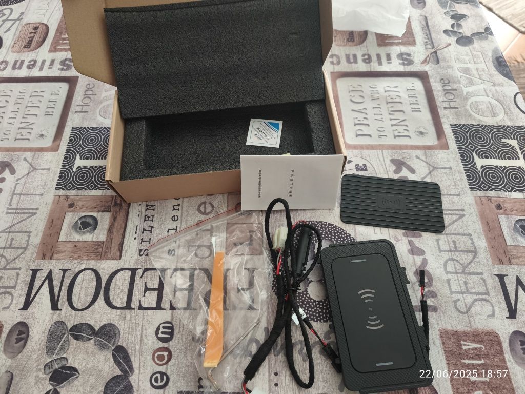 Carregador 15w sem fios para VW