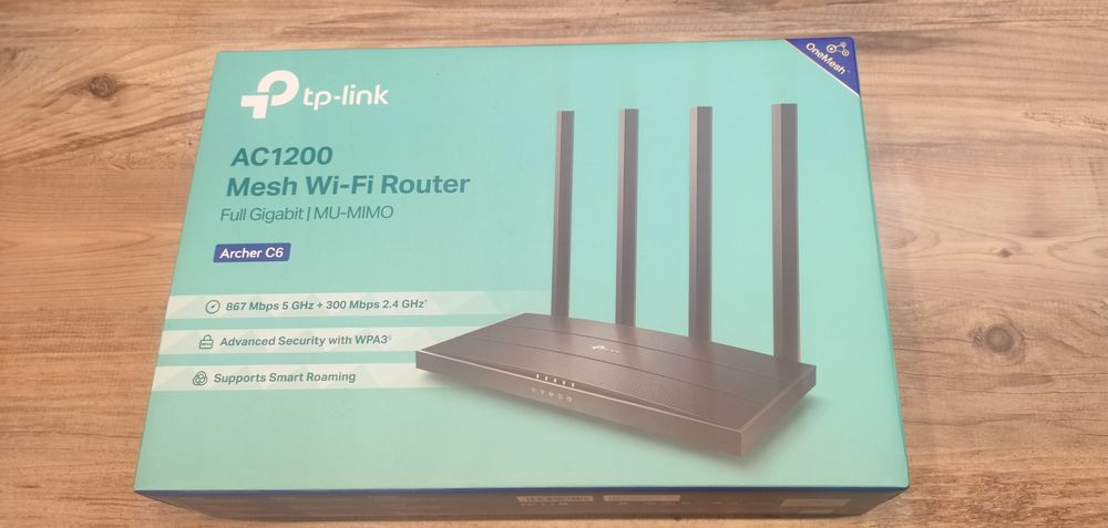 Ruter TP-Link AC1200 Archer C6