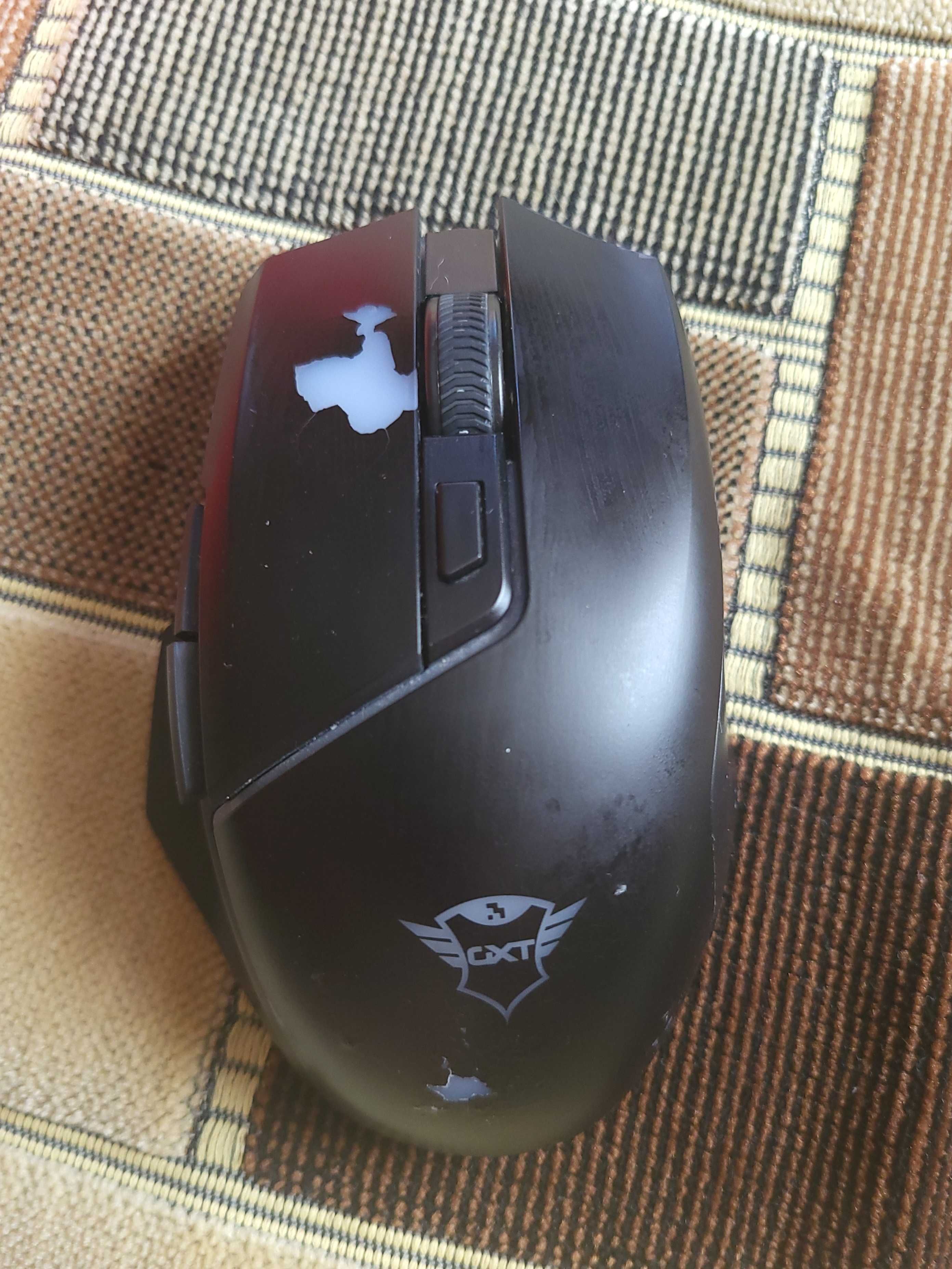 Мишка бездротова ігрова Trust GXT 161 Disan Wireless Gaming + коврик