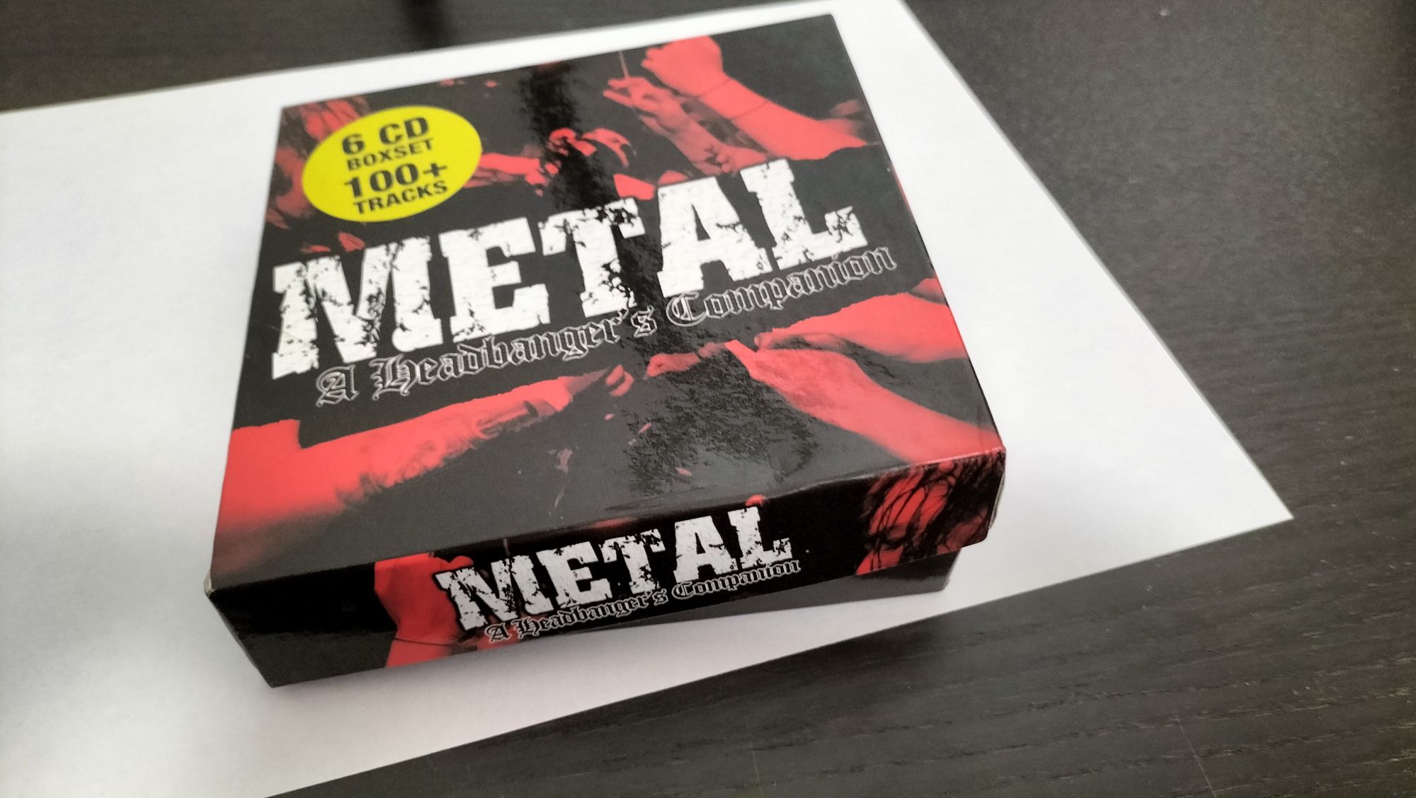 Box CD. 6 discos. Heavy metal. Rock