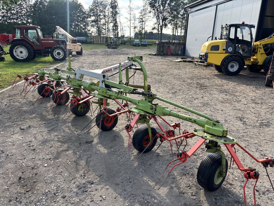 Przewracarka Claas Volto 640 przetrząsarka 6 karuzelowa rozbijak
