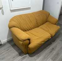 Sofa cama amarelo