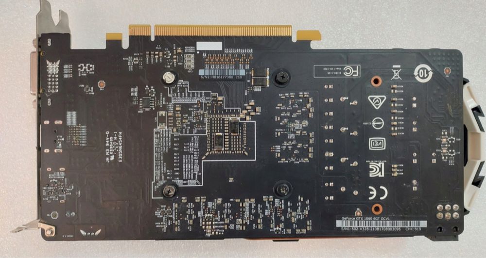 Karta graficzna Geforce GTX 1060 6GT OC V1 GDDR5 - 6GB