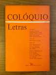 Colóquio - Letras - Número 36 (portes grátis) Maria Velho da Costa