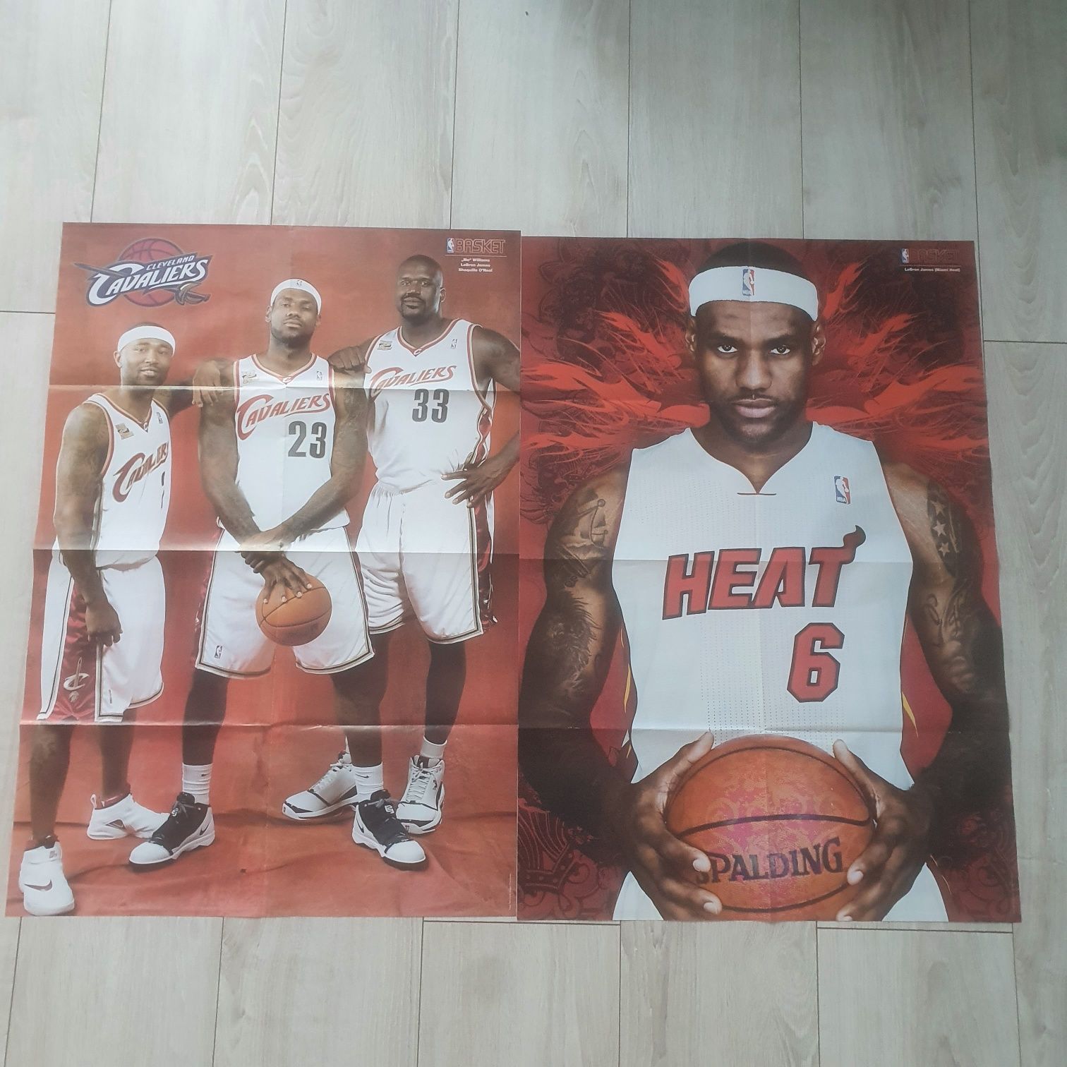 LeBron James plakat NBA 6 sztuk dwustronne