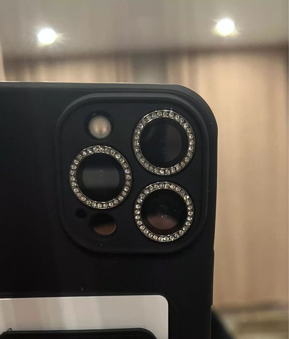 Защитное стекло на камеру для iPhone