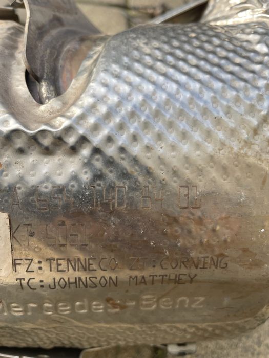 Сажовий фільтр каталізатор DPF фільтр ОМ 654