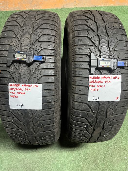 2x 205/60/16 92H KLEBER KRISALP HP2 opona zimowa M+S 3PMSF