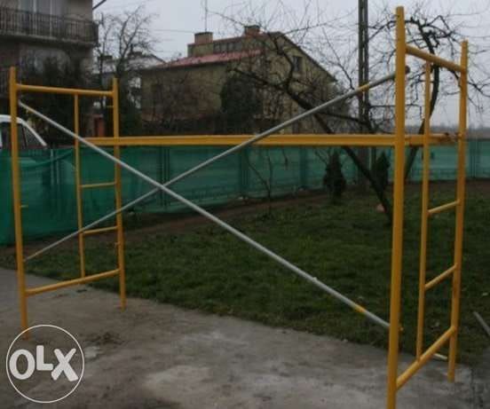 Rusztowanie elewacyjne drabinkowe modułowe