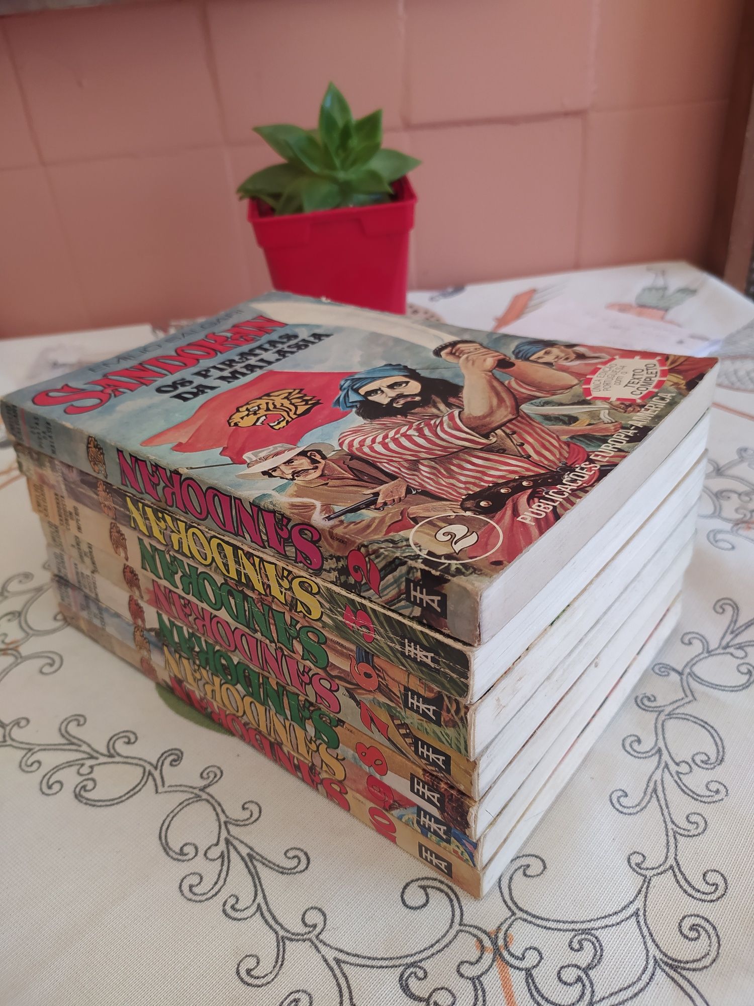 Livros de texto.