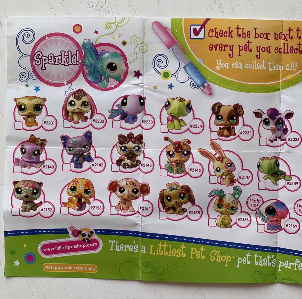 Буклет The Littlest Pet Shop Литл Пет Шоп LPS Каталог игрушек (2012)