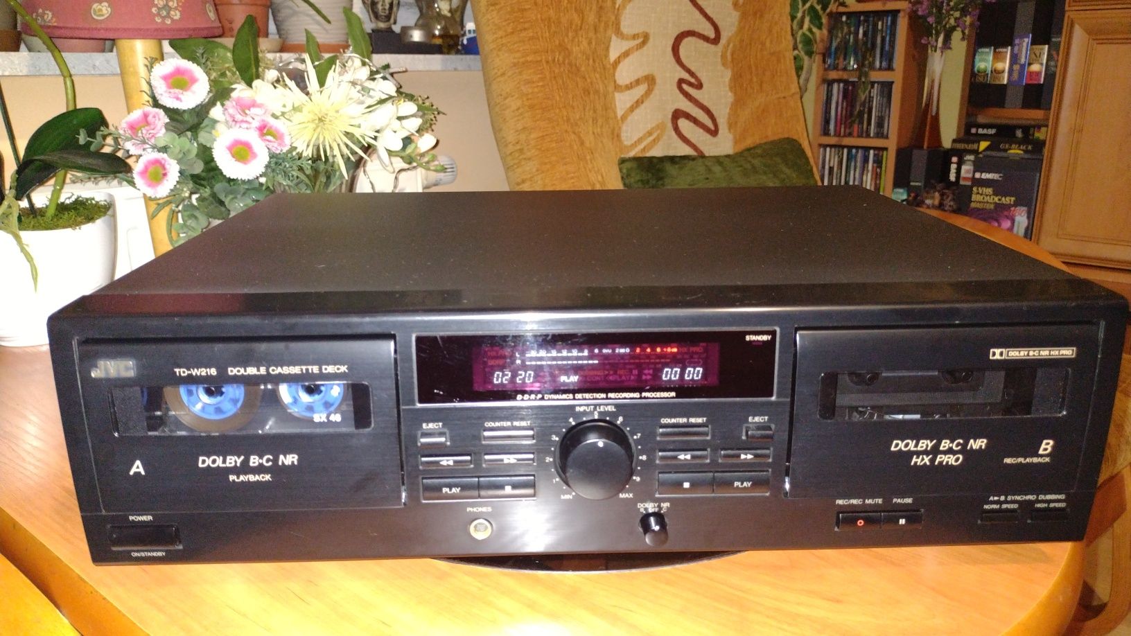 Magnetofon kasetowy JVC TD W 216