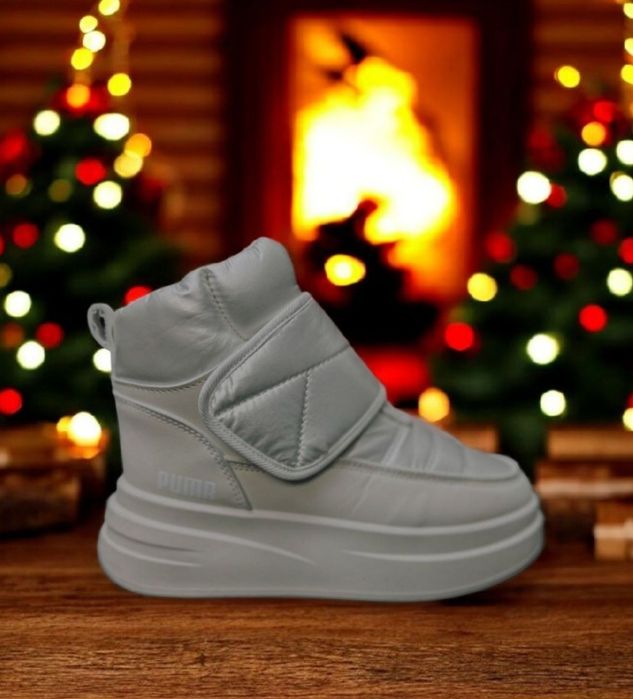Жіночі зимові черевики Puma/женские ботинки пума/waterproof +7-21°С