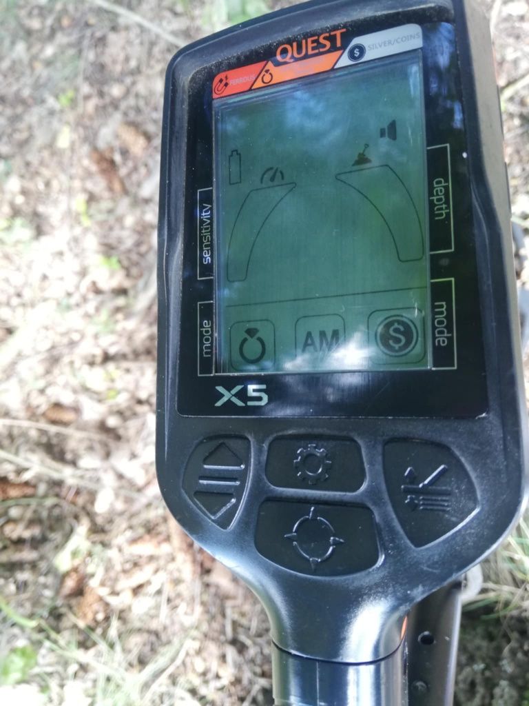 Wykrywacz metali quest x5 + gp pointer