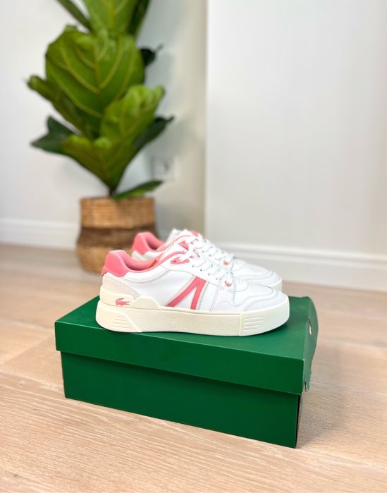 Ніжні жіночі шкіряні кросівки Lacoste ( L002 ) Оригінал ! 39 розмір