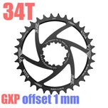 Zębatka GXP 34T Offset 1mm korby korba gravel 1x direct mount sram