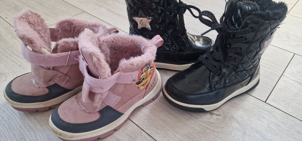 Buty zimowe dla dziewczynki, rozmiar 29