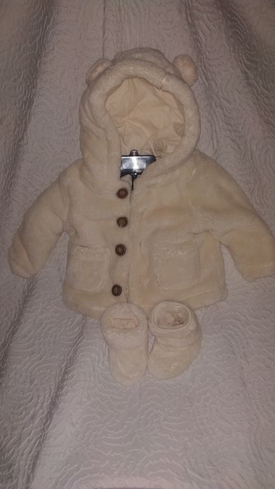 Детская шубка Baby Gap baby bear