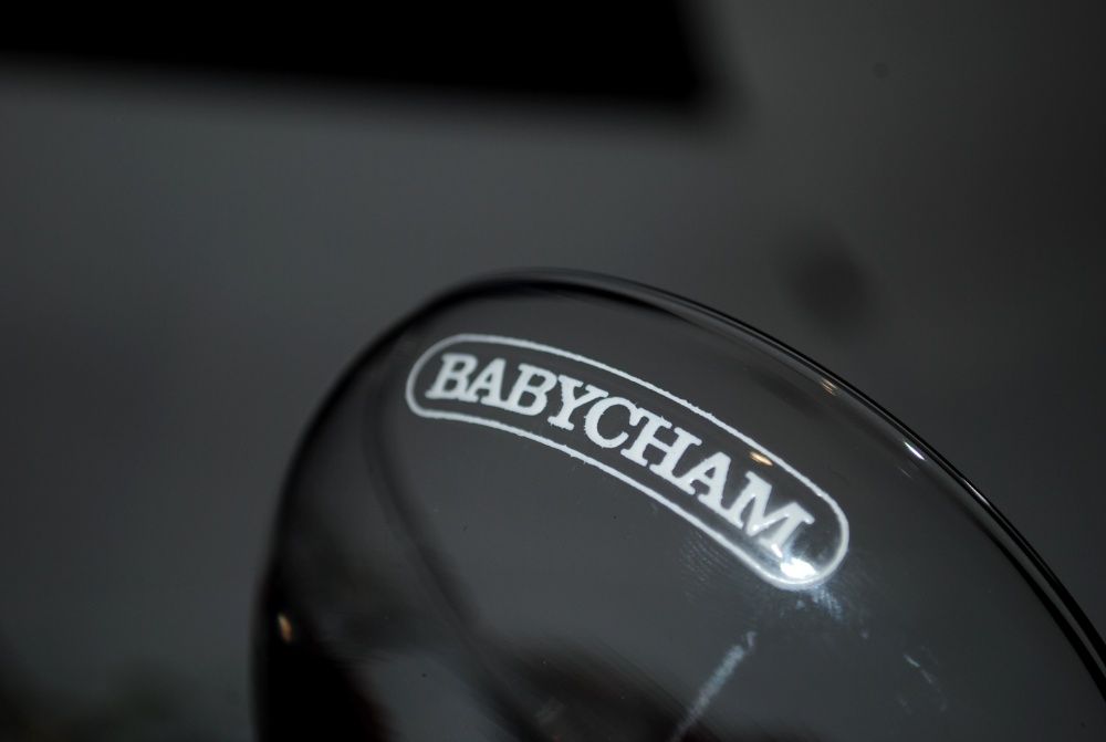 Бокал детский Babycham рождественский для шампанского ретро винтаж