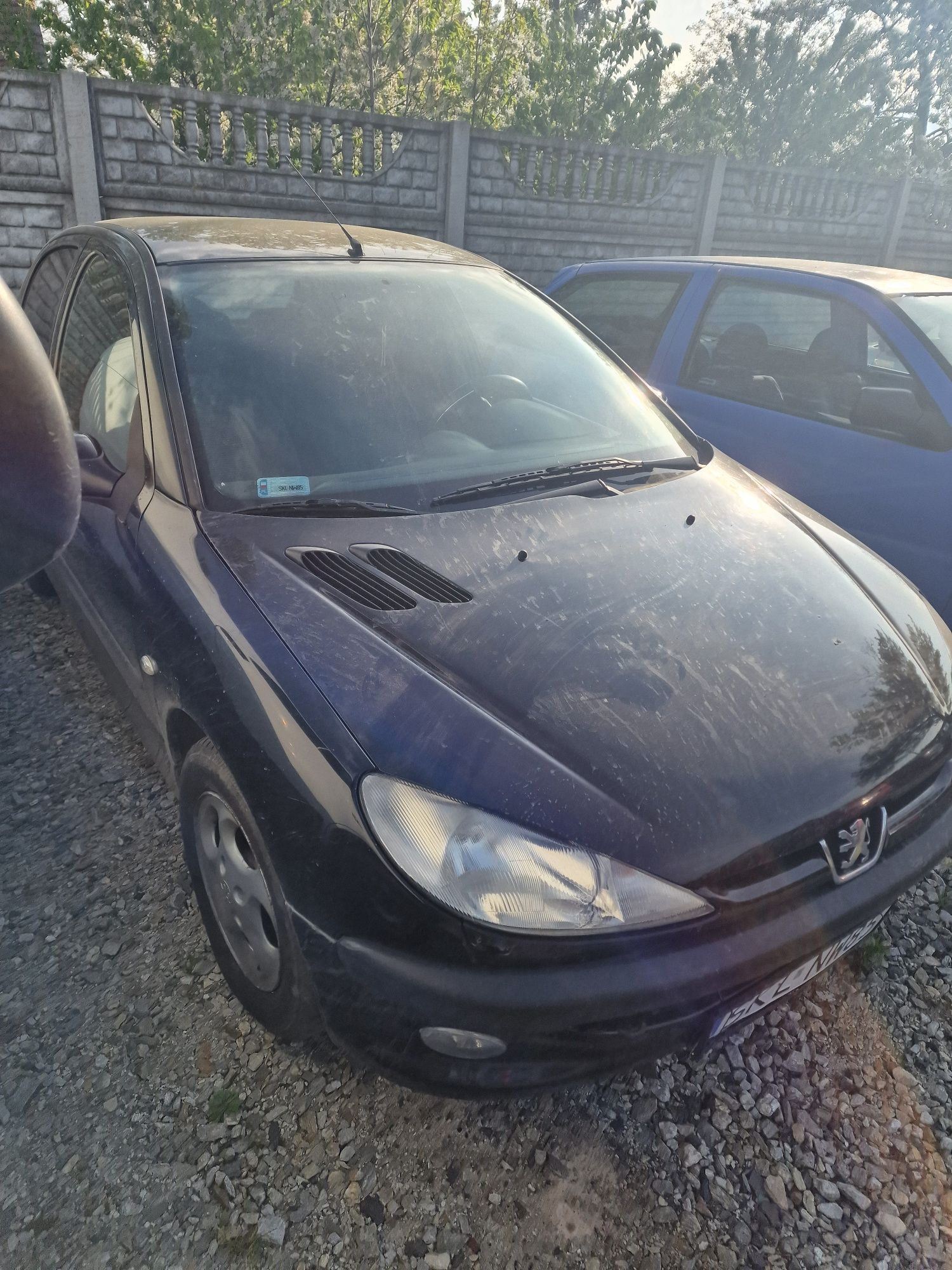 Peugeot 207 206 zderzak przód lampy drzwi maska silnik 2,0hdi