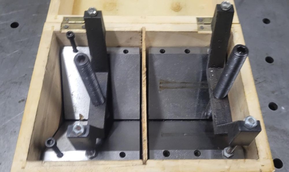 Imadło kątowe,  szczęki Imadła