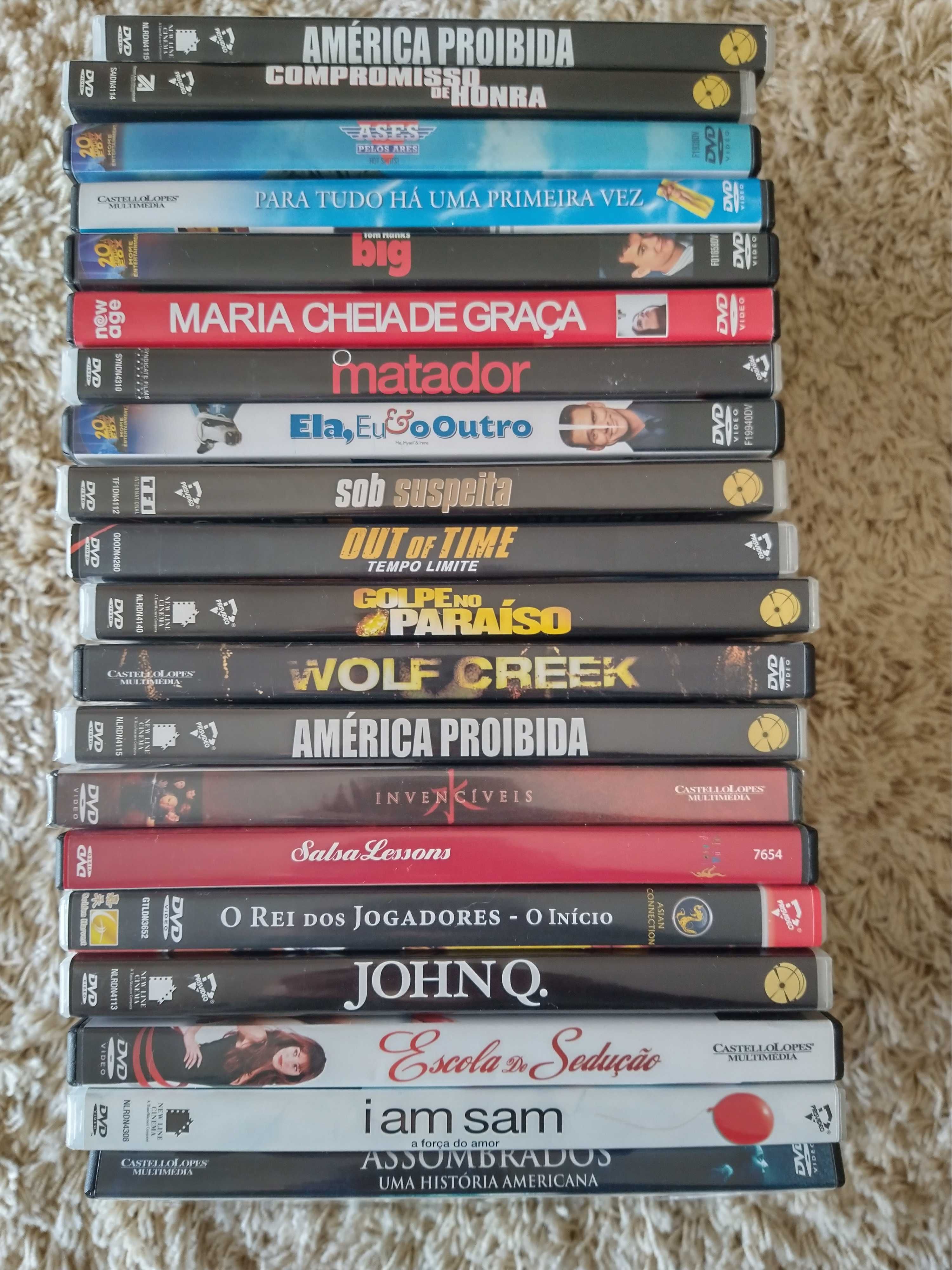 Lote de Dvd's originais