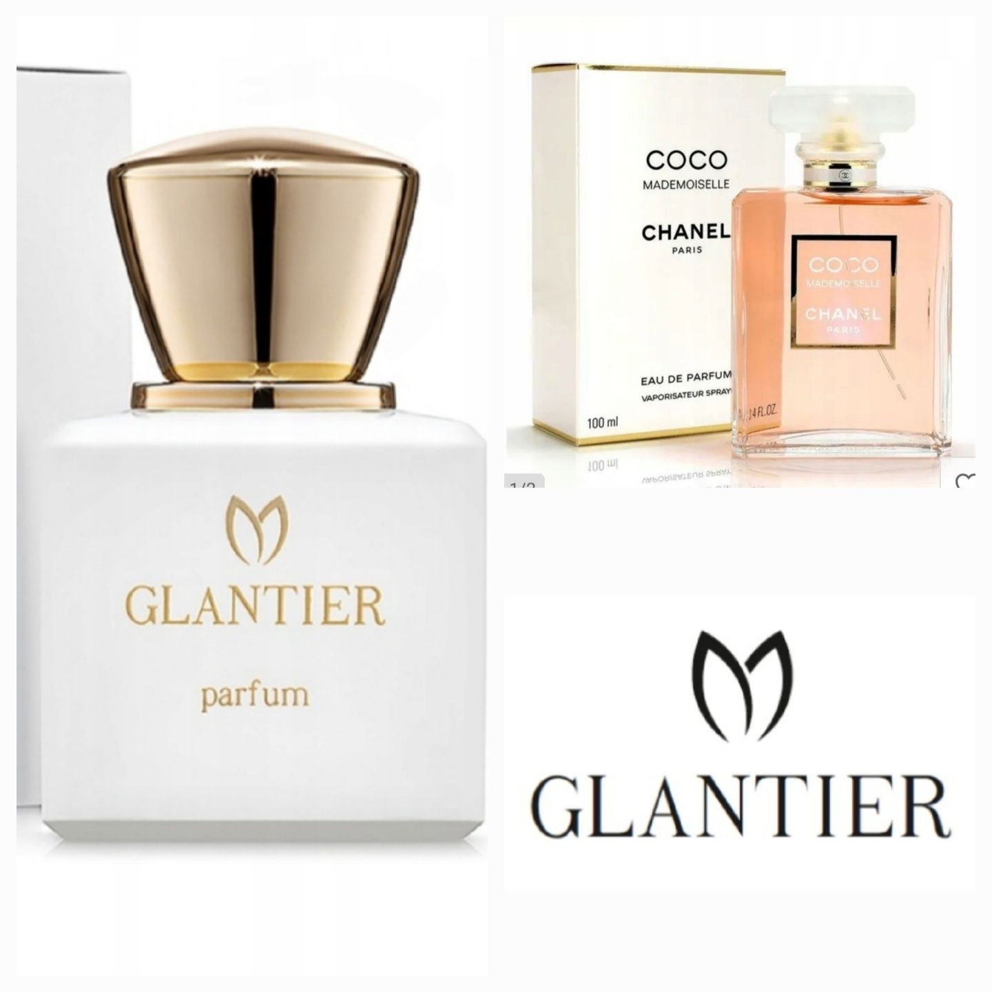 Perfum Glantier 507 inspirowany Coco Chanel Modemoiselle 50ml premium