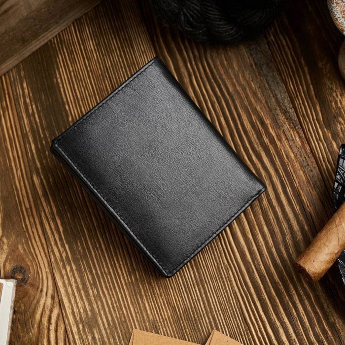 Portfel męski skórzany RFID Paolo Peruzzi IN-29-BL