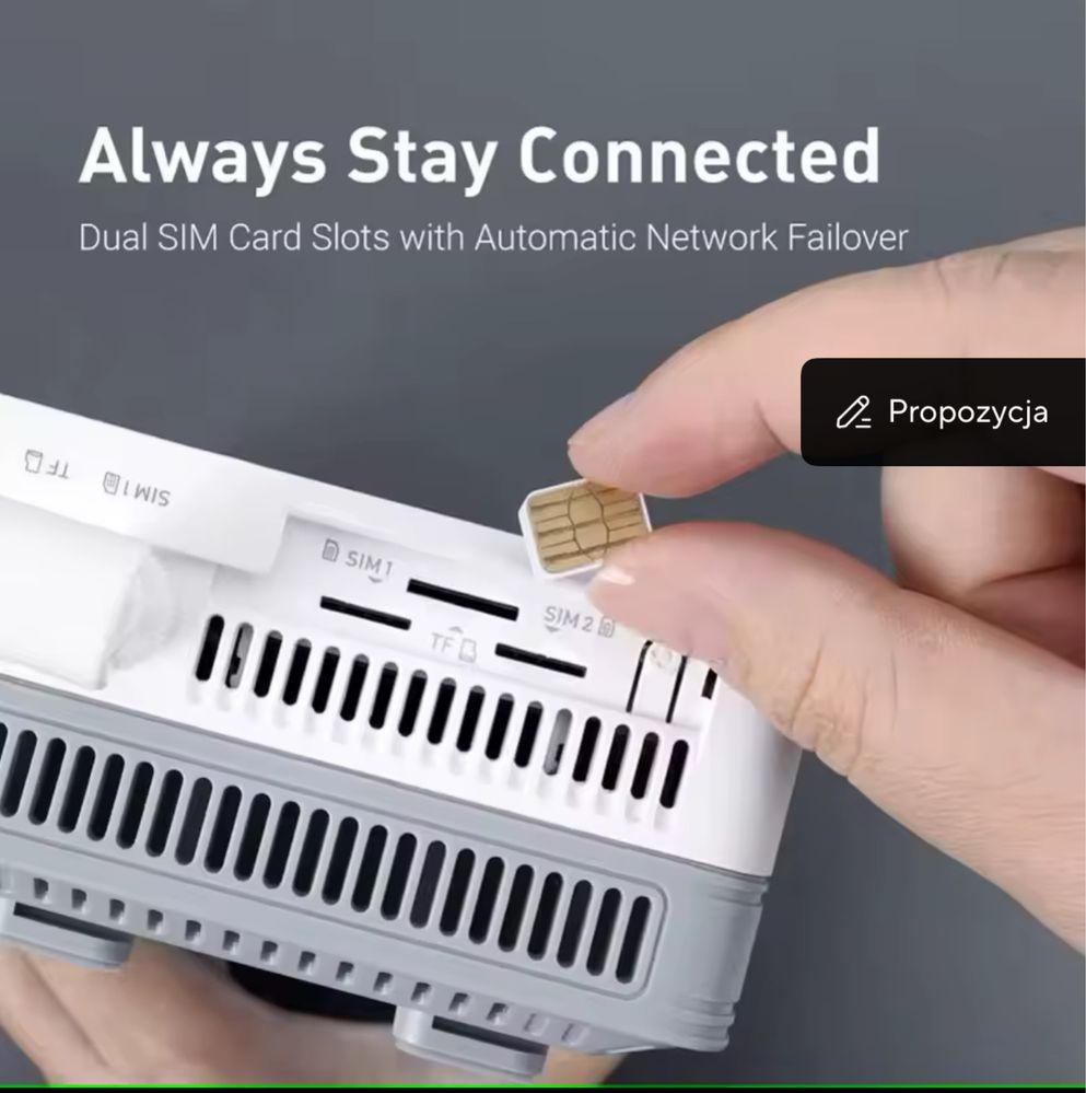 Router modem LTE 5G ! GL.iNet GL-XE3000 (Puli AX) WiFi 6 5G z baterią