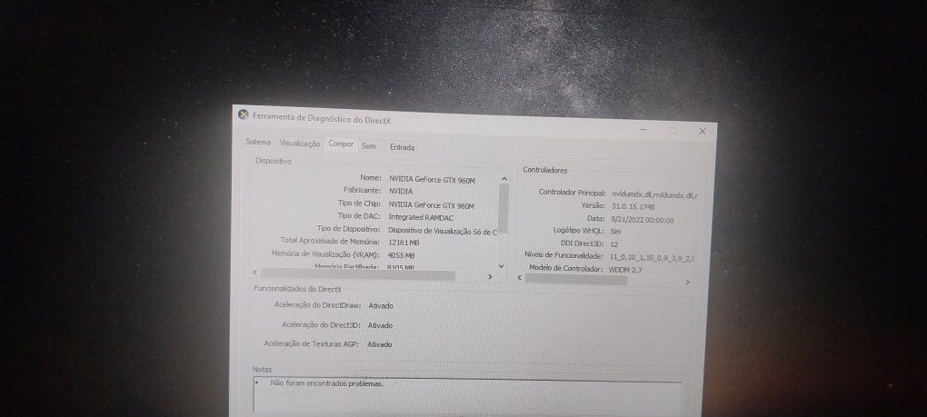 Pc portátil Lenovo Gaming