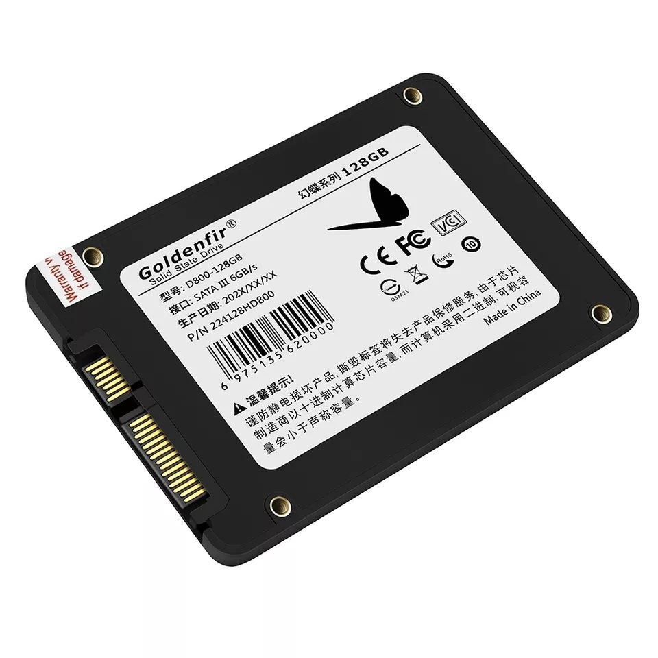 SSD диск Goldenfir 120 128 360 Гб  Накопичувач ссд 2.5 винчестер
