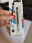 Czarny wkład f parker ballpoint pen