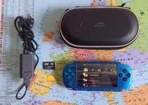 Konsola Sony psp 3004 vibrant blue 64 gb ponad 100 gier opis