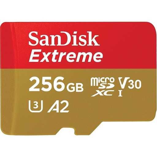 SanDisk Extreme 256 GB MicroSDXC UHS-I