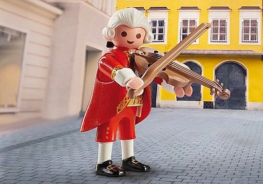 PLAYMOBIL Mozart violino. Raro - Novo