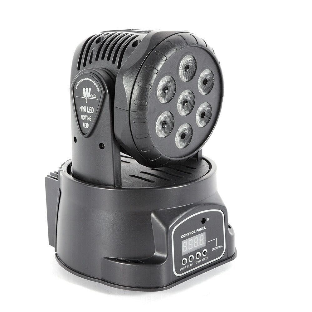 Robo Moving Head Wash Led RGBW NOVO com Comando Wireless