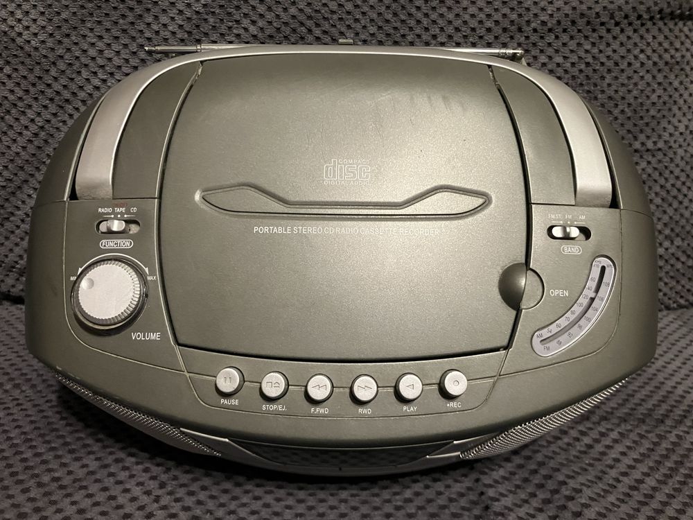 Radioodtwarzacz, boombox, radio, CD