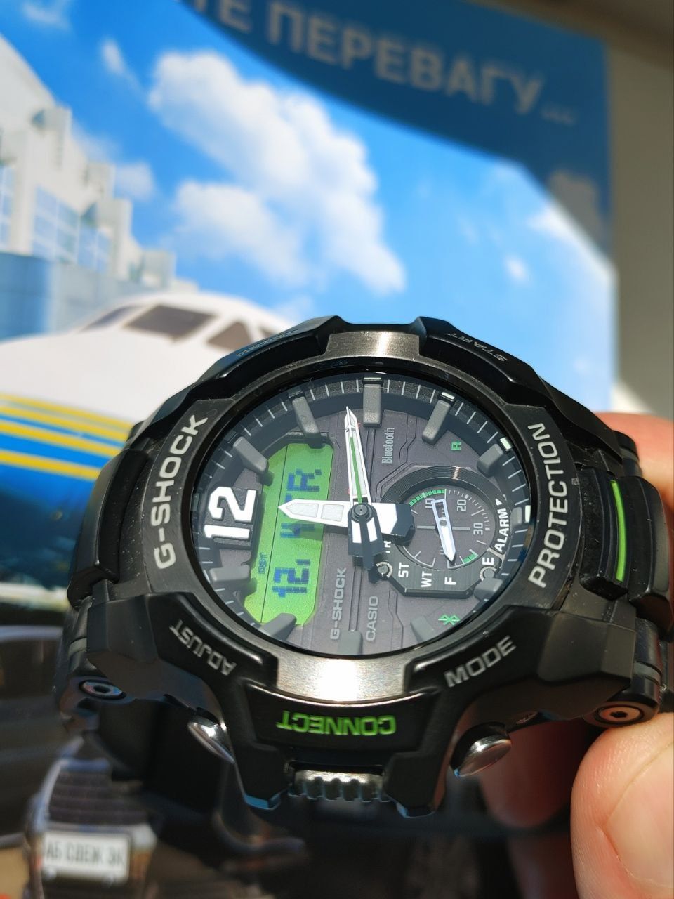 Casio G-Shock GR-B100 Gravitymaster. Годинник пілота.