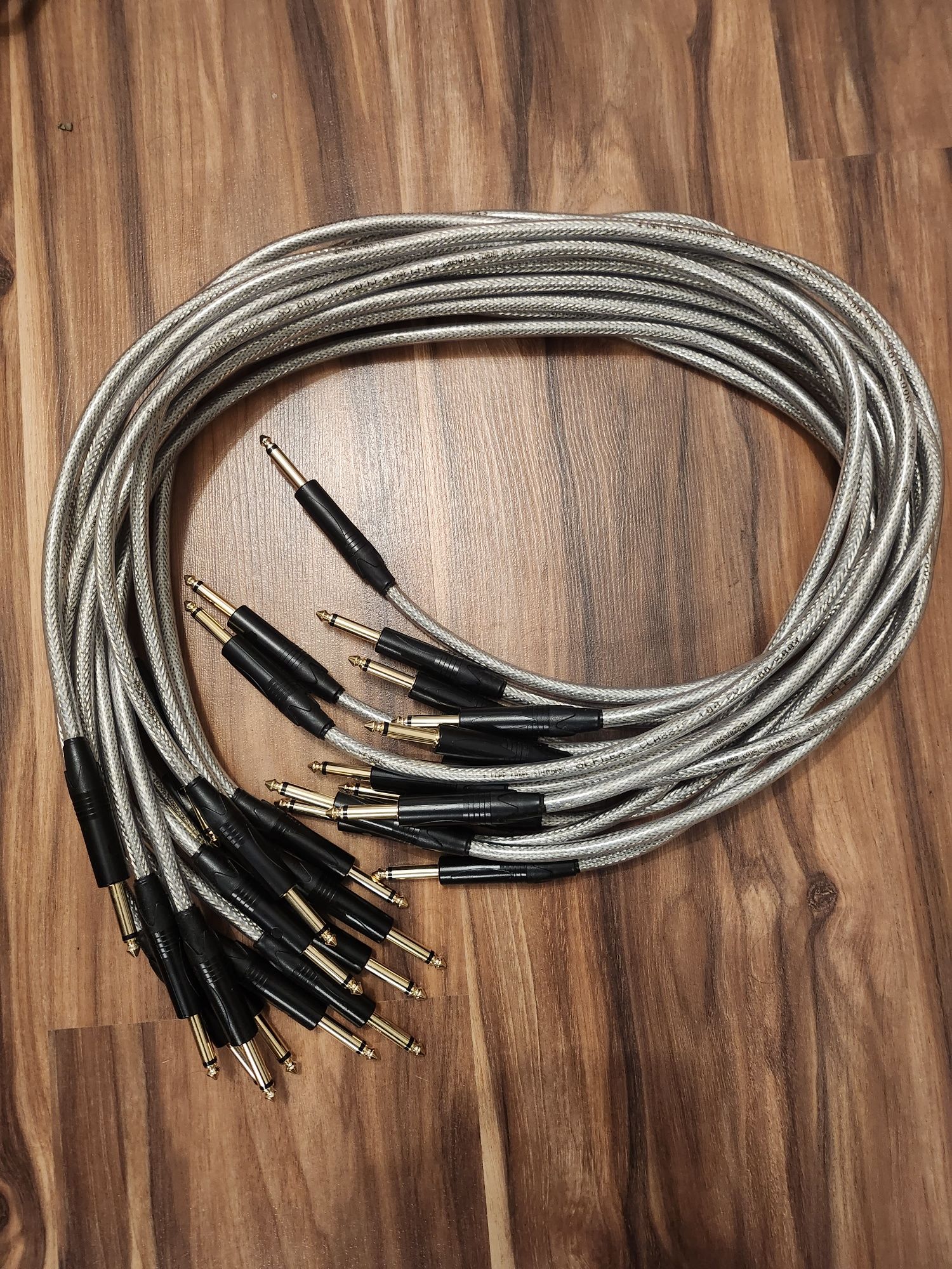 Kable audio głośnikowe do kolumn gitarowych head paka
