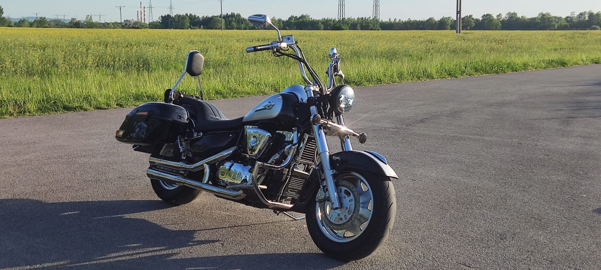 Suzuki Intruder 1500lc doinwestowany LED, FALCON, kufry spacerówki gmo