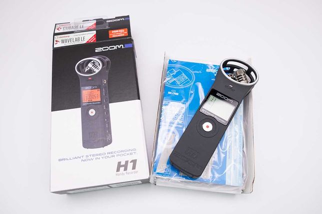Gravador de Audio Stereo Digital Portátil Cartão Micro SD 2GB Zoom H1
