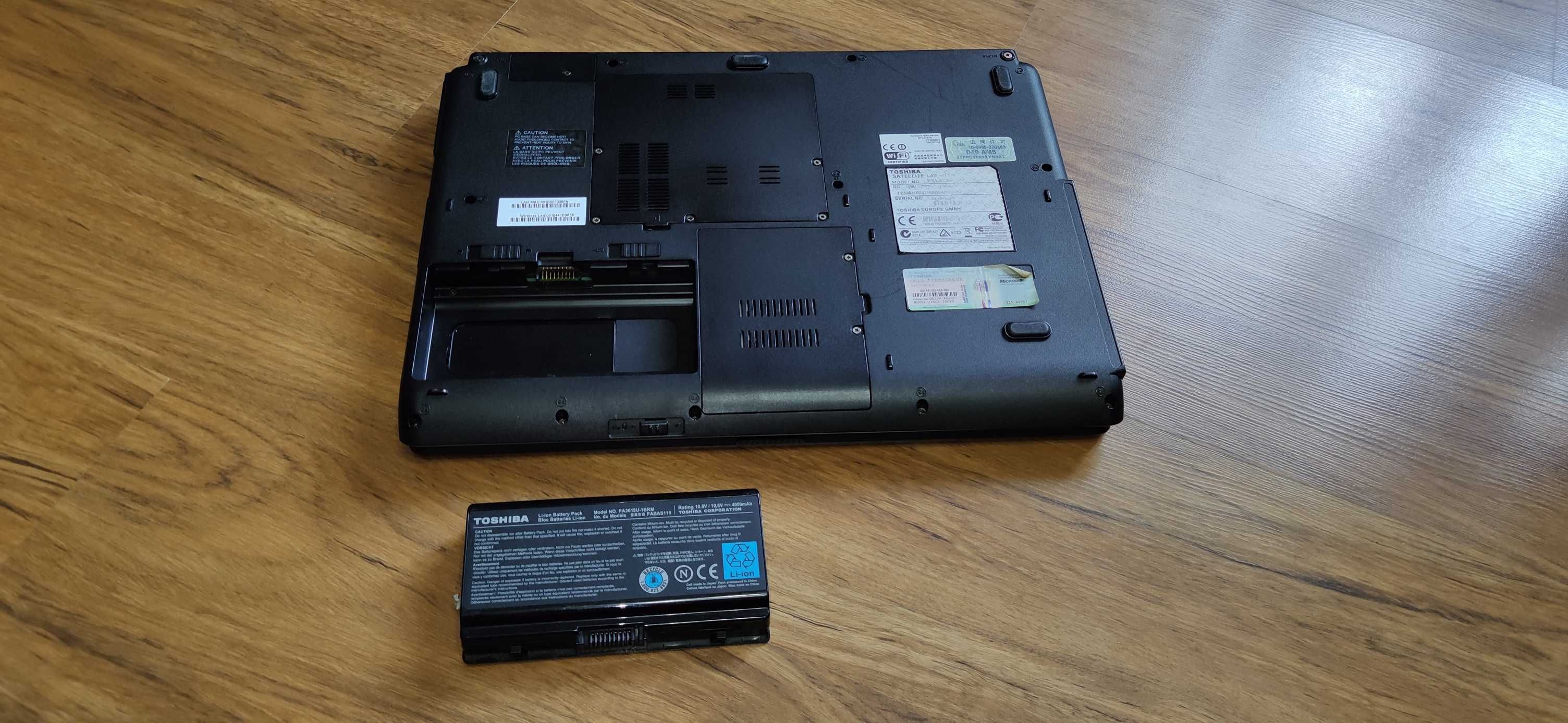 Toshiba satellite L40-17R Dwa Laptopy