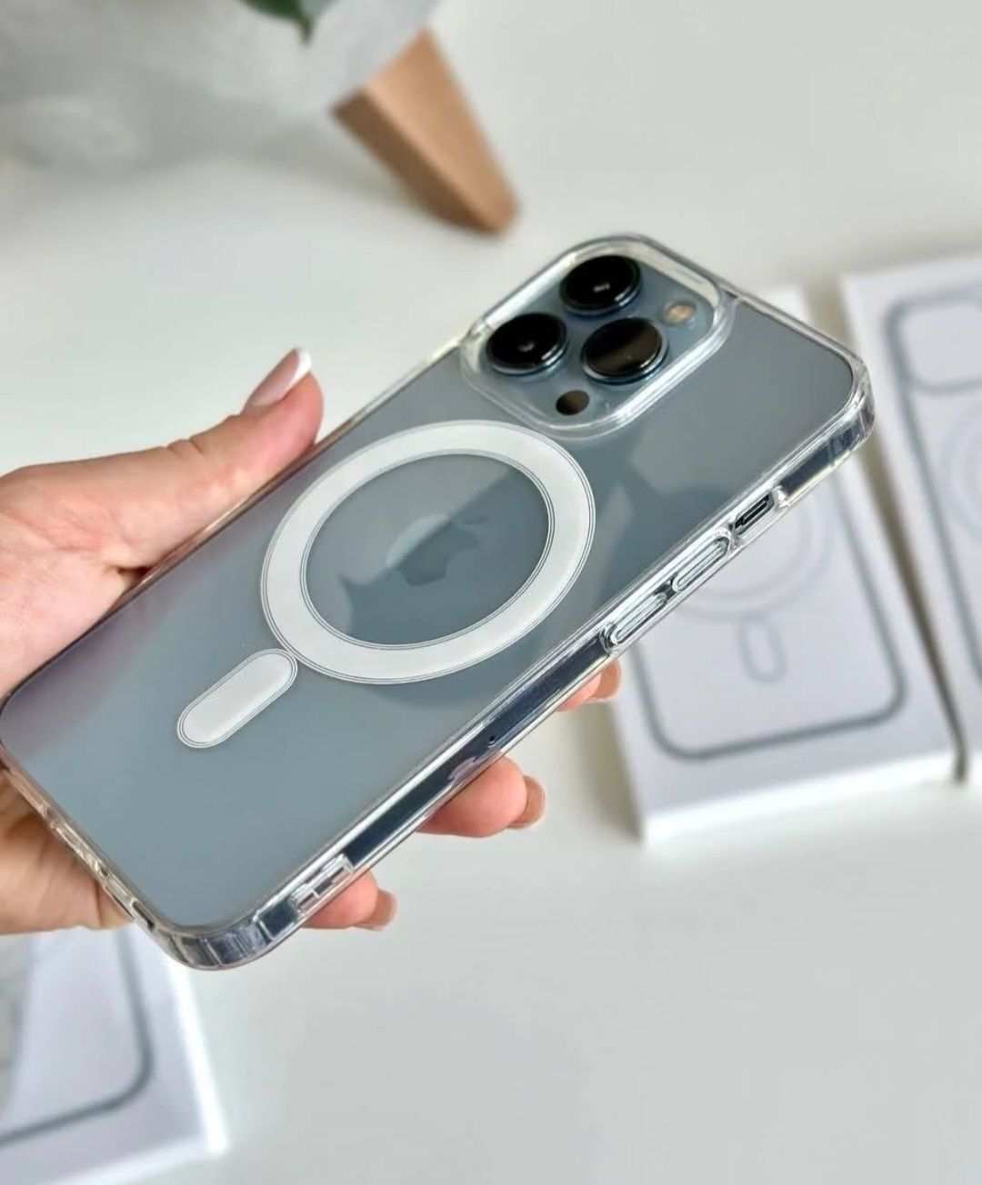 АКЦІЯ|Прозорий чохол для iPhone 12–16 / Pro / Pro Max / Plus | Є ОПТ