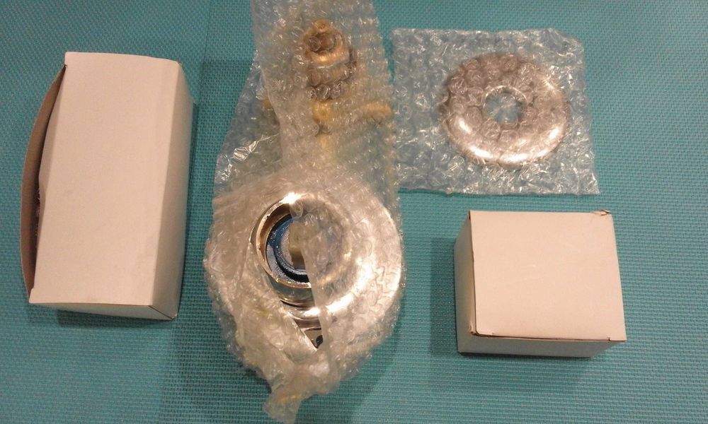 Bateria mieszacz zawór do kabiny prysznicowej 3 funkcje 10 cm