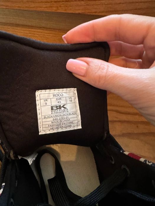 Чоловічі високі кеди British Knights