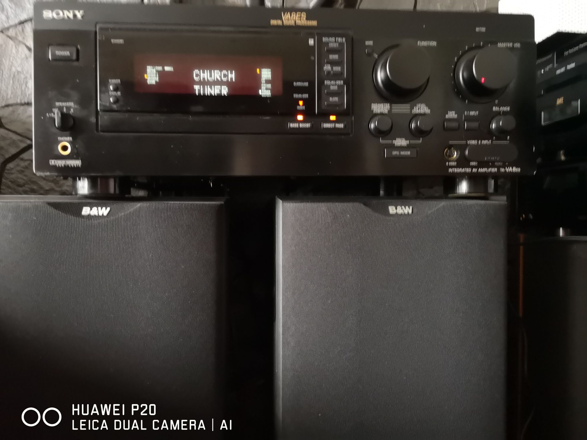 Sony wzmacniacz TA Va8es z korektorem i procesorem DSP