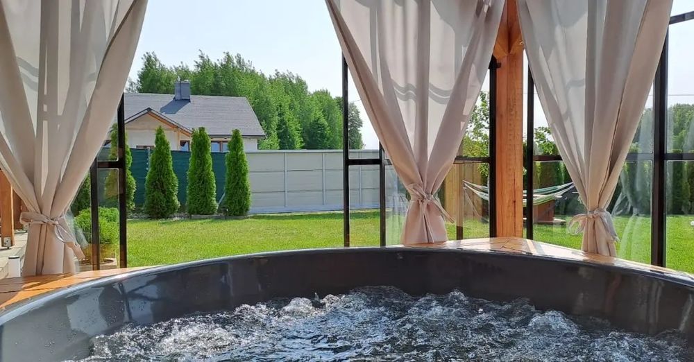 Domek, mazury, sauna , jacuzzi, noclegi, klimatyzacja