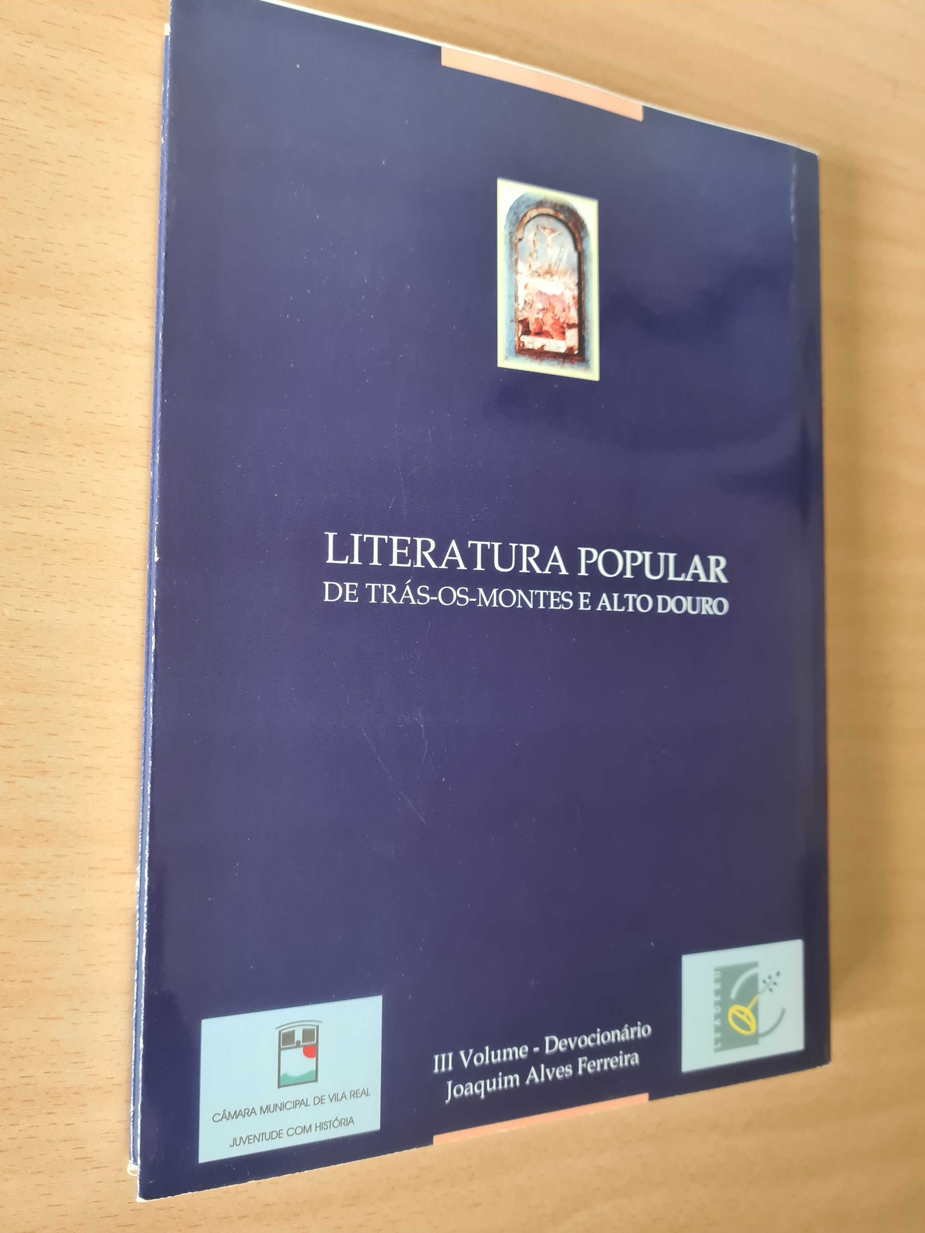 Livro "Literatura Popular de Trás-os-Montes e Alto Douro"