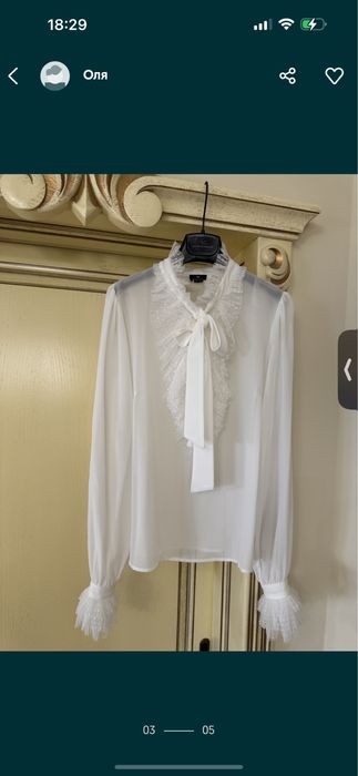 Блуза Elisabetta Frenchi Оригінал