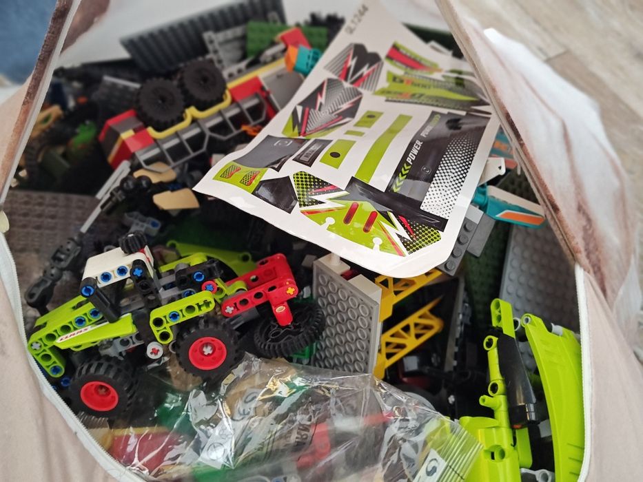 13,8kg oryginalne klocki LEGO mix technic ninjago, płytki, figurki